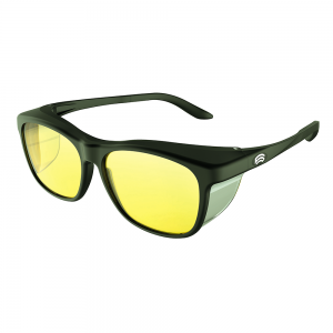 【SCHWEIZER史維德】德國製造包覆式濾光眼鏡-黃褐色XL (適合電腦族/手機族)