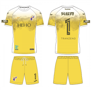 （即將上市！！！）【女武神】守門員球衣（黃色） （可印製姓名及號碼）