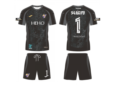 【女武神】守門員球衣（黑色） （可印製姓名及號碼）