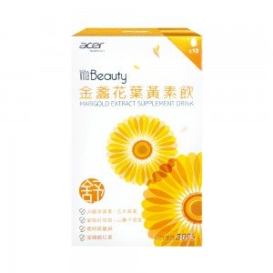 【宏碁健康】金盞花葉黃素飲一盒（10入/盒）