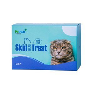 【Petreat 沛睿德】貓用皮膚保健粉 3入組