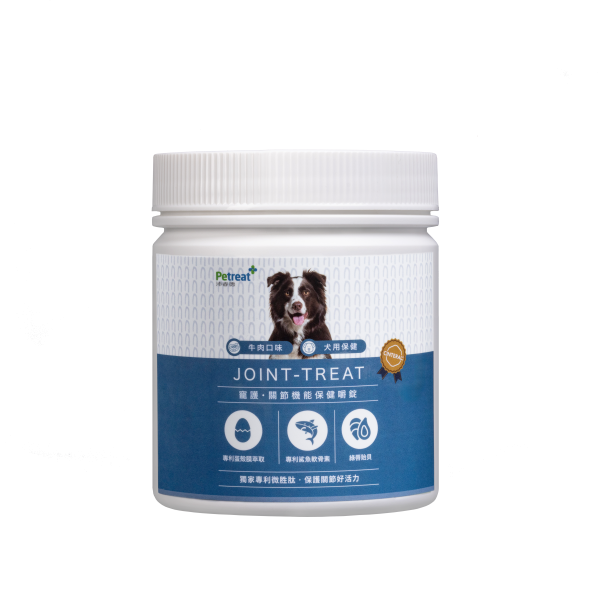【Petreat 沛睿德】犬用關節保健嚼錠 3入組